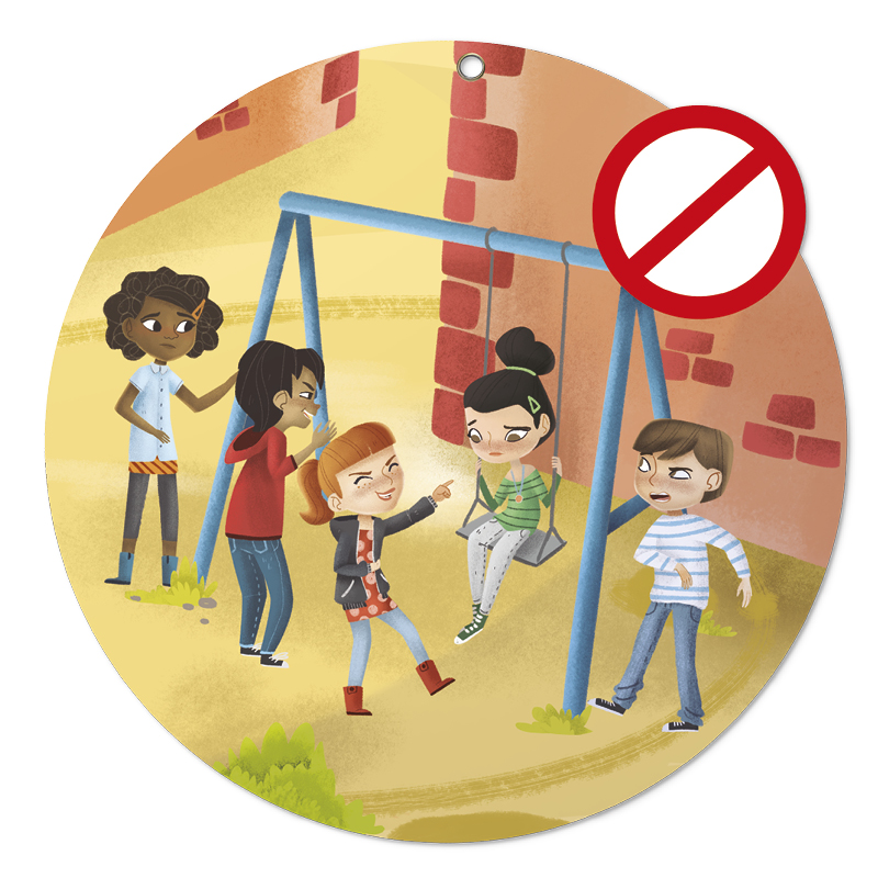 Poster-Set „Mobbing – nein Danke!“ 6-tlg.