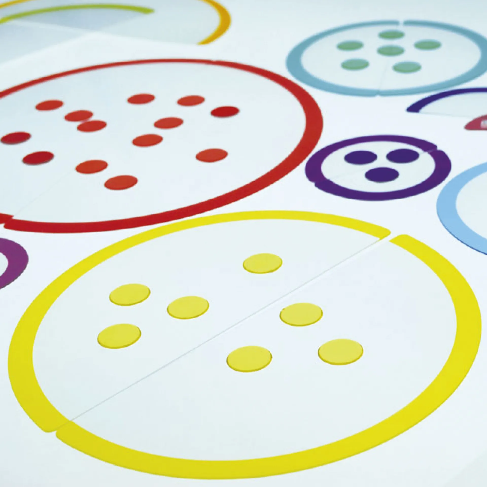 Regenbogen für die Leuchtplatte, 24-tlg.