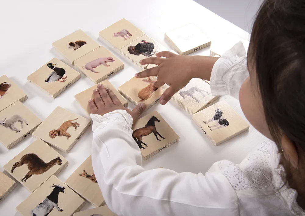 Mutter und Kind Memospiel "Haustiere", 28-tlg.