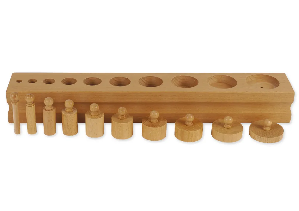 Bloc de cylindres n°3 TimeTEX « Montessori Premium »
