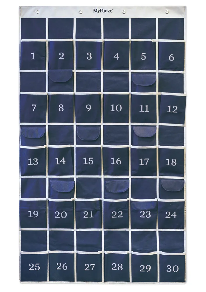 Handy-Hotel "Cyber-Safe" mit 30 Einstecktaschen, 128x78 cm