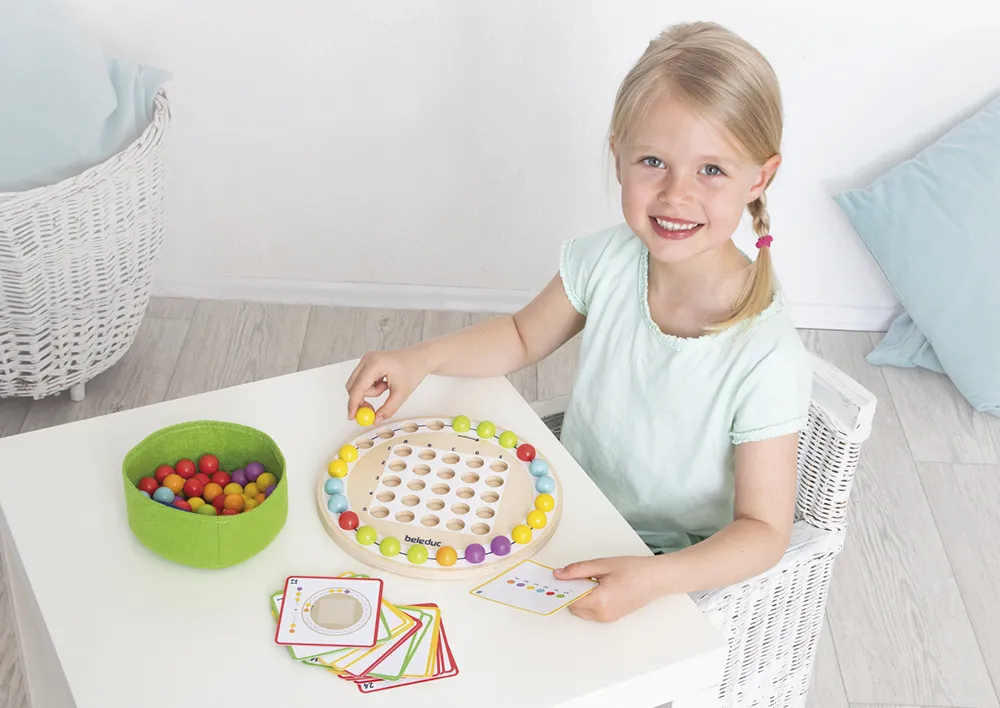 beleduc Marbelino "Muster & Reihen", 87-tlg.