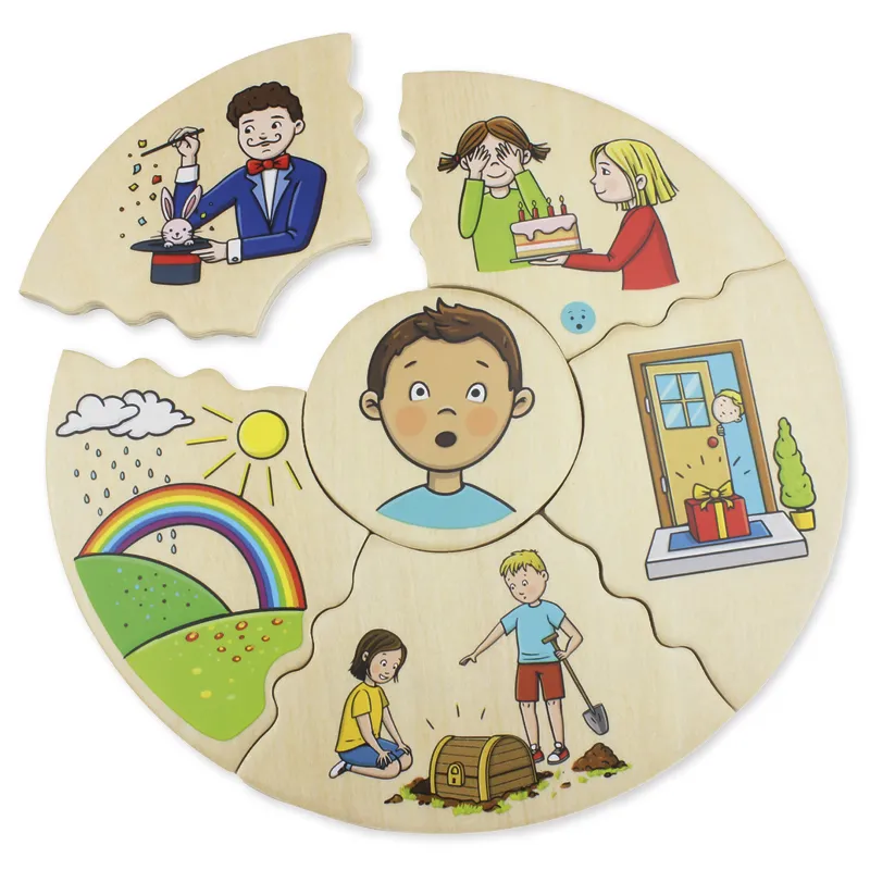 beleduc Humanico "Emotionen", 5 Puzzles