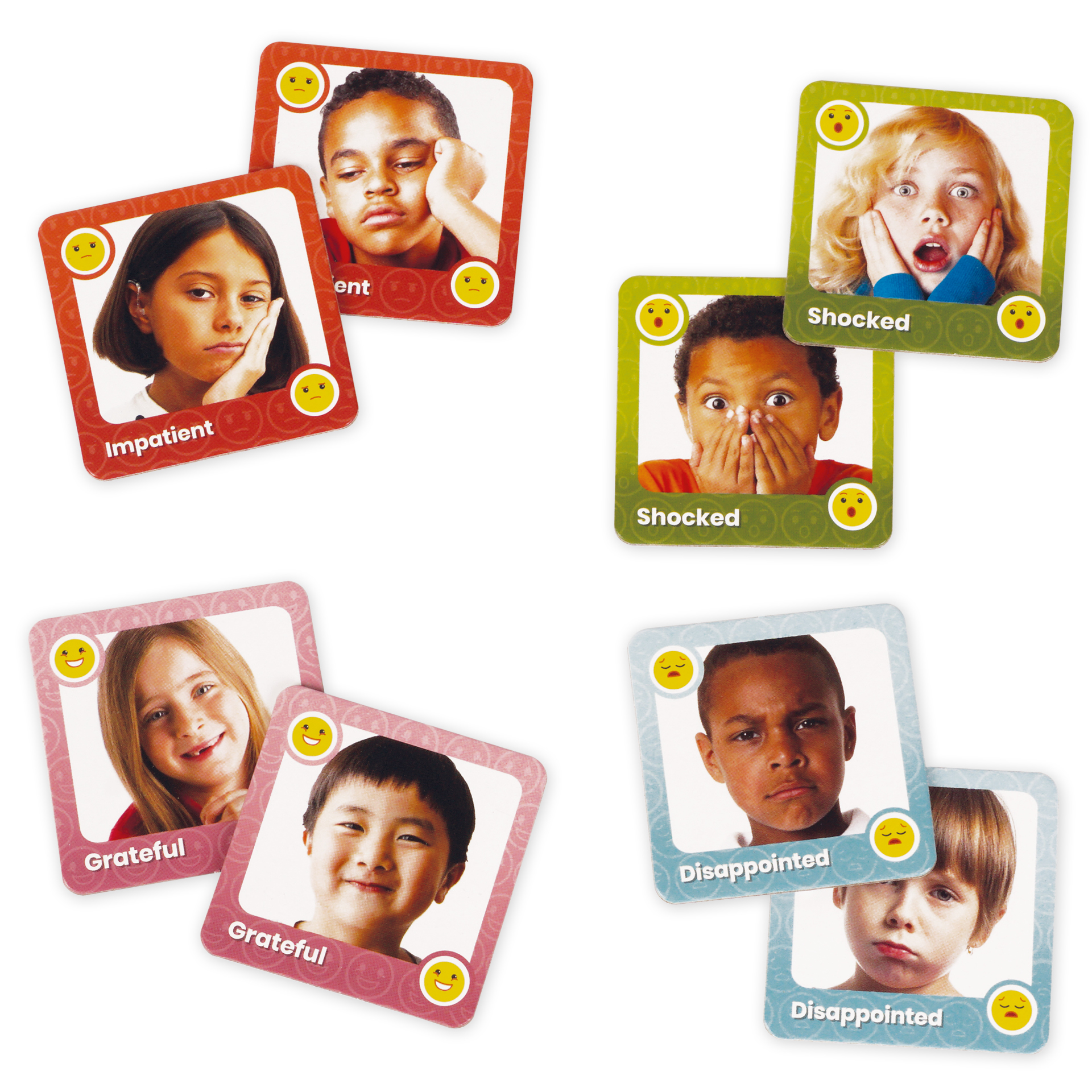 Gedächtnis-Spiel "Emotionen", 80-tlg.