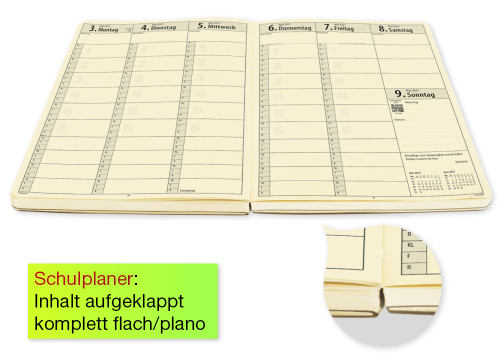 Natura-Planer-Set 2025/2026 A4-Plus