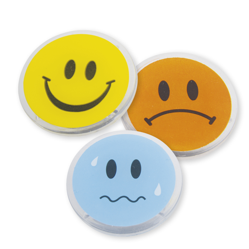 Zestaw magnetyczny „Twarze”, ø 35 mm, 24 szt. w pudełku