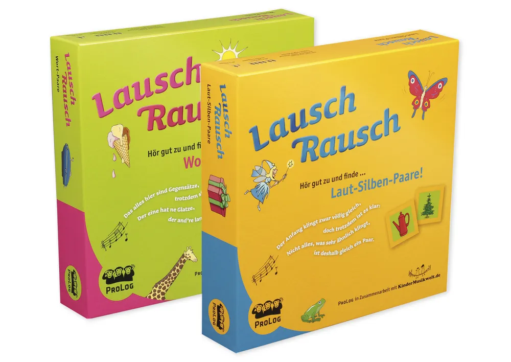 LauschRausch-Gesamtpaket: Wort-Paare & Laut-Silben-Paare, 194-tlg.