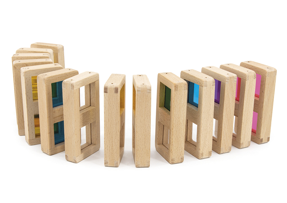 Farb-Domino "Regenbogen", 29-tlg. Farb-Domino "Regenbogen", 29-tlg.
