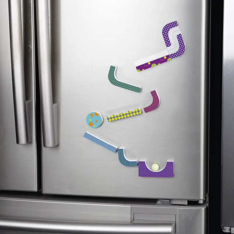 Kugelbahn fürs Fenster, 18-tlg.