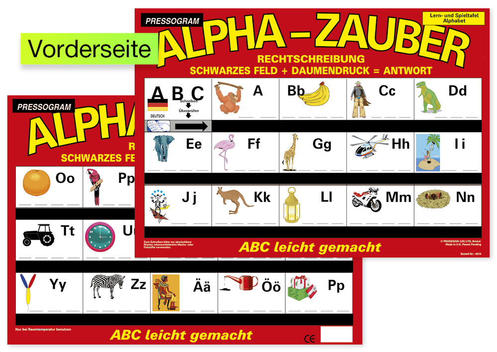 TimeTEX Zaubertafel "ABC" Rechtschreibung