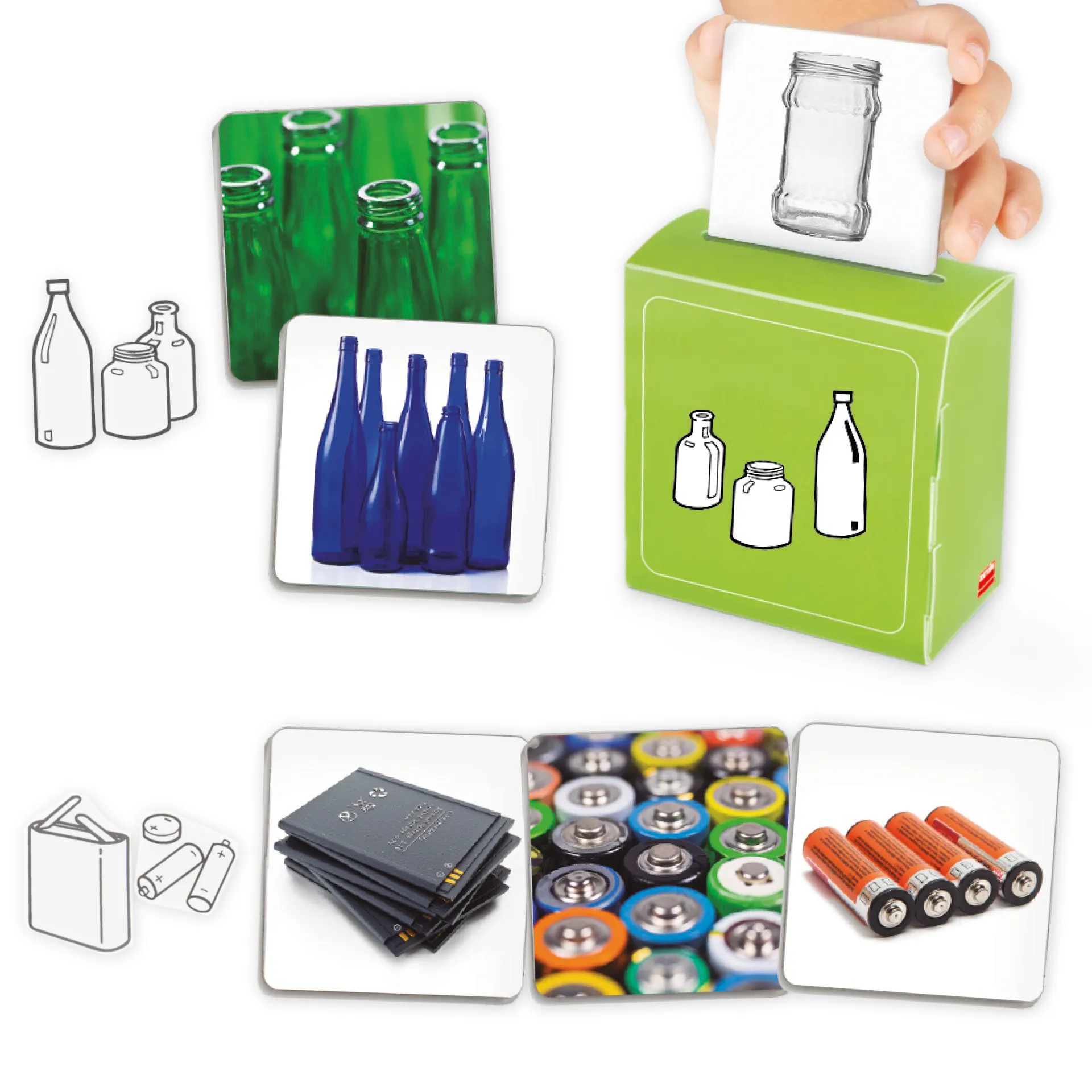 Set "Mülltrennung erlernen", 43-tlg. im Koffer