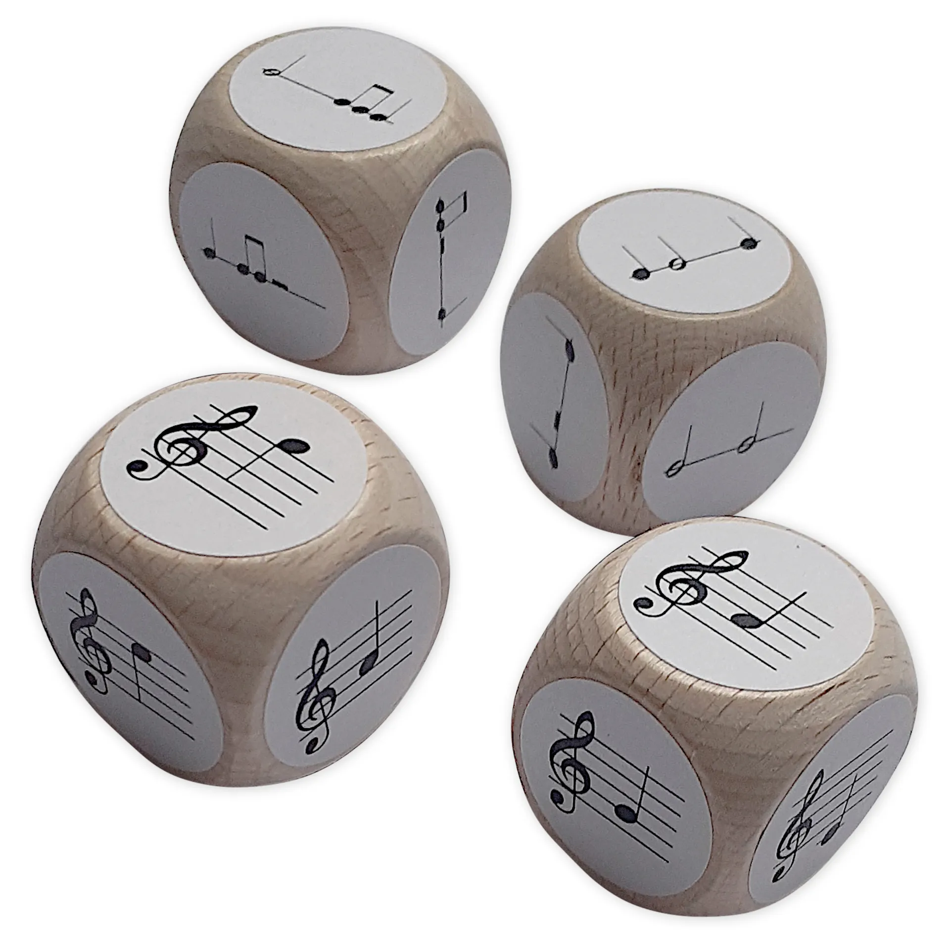 Set Würfel "Pentatonik", 4-tlg.