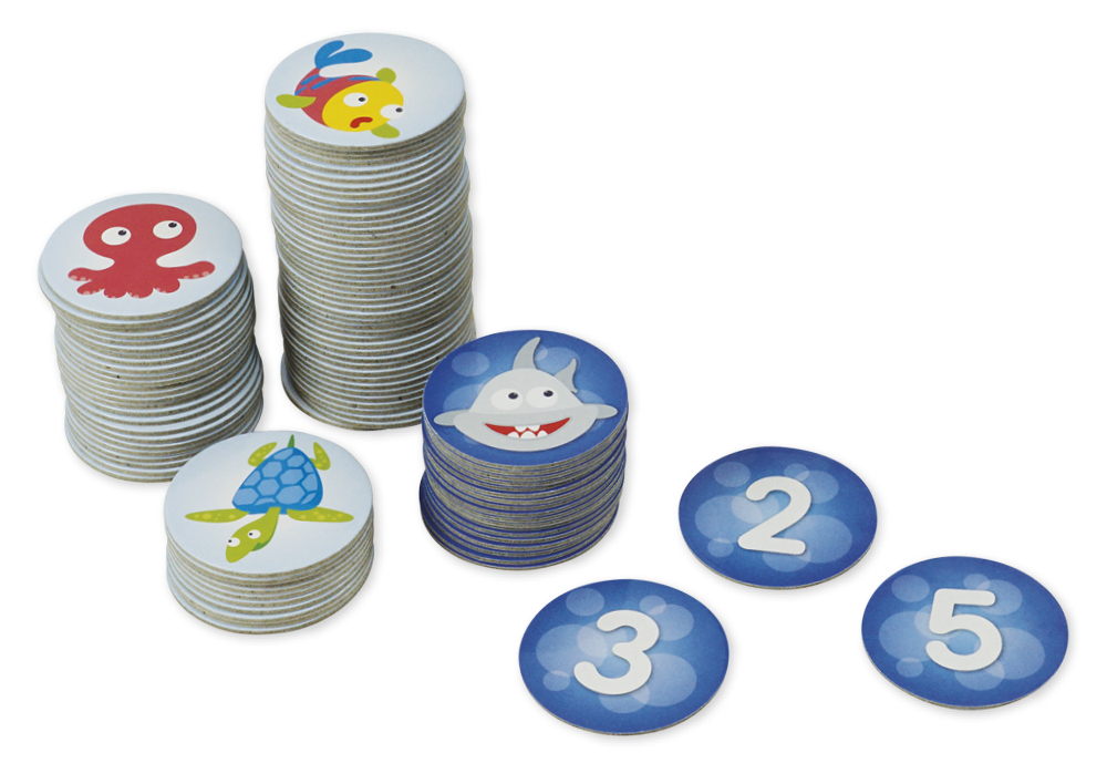 Rekenspel "vind 10" 100-delig