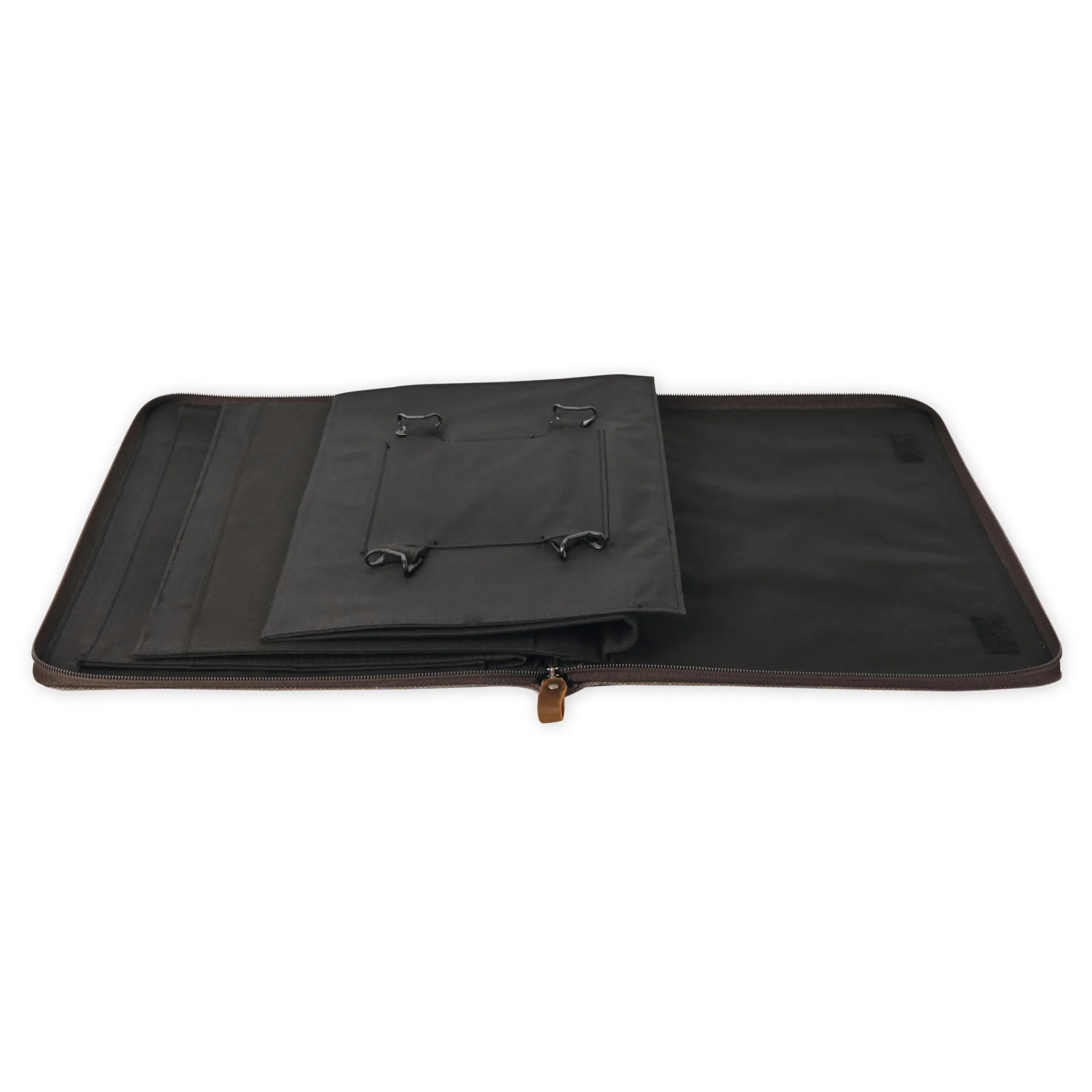Organizer aus Canvas "Mobiles Büro", für Tablet und Block Organizer aus Canvas "Mobiles Büro", für Tablet und Block