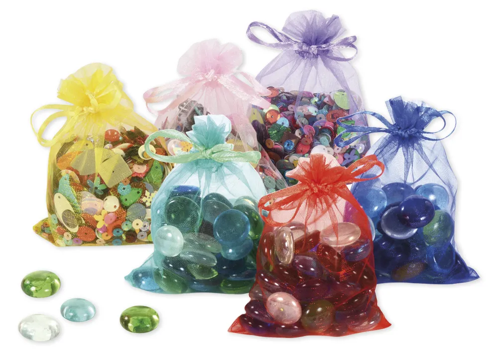 Organza-Beutelchen, 12 Stück