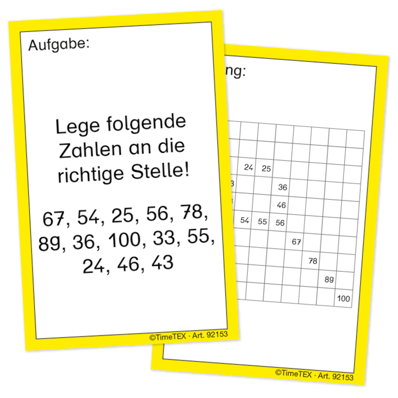 Kartenspiel "Hunderter-Brett", 60-tlg.