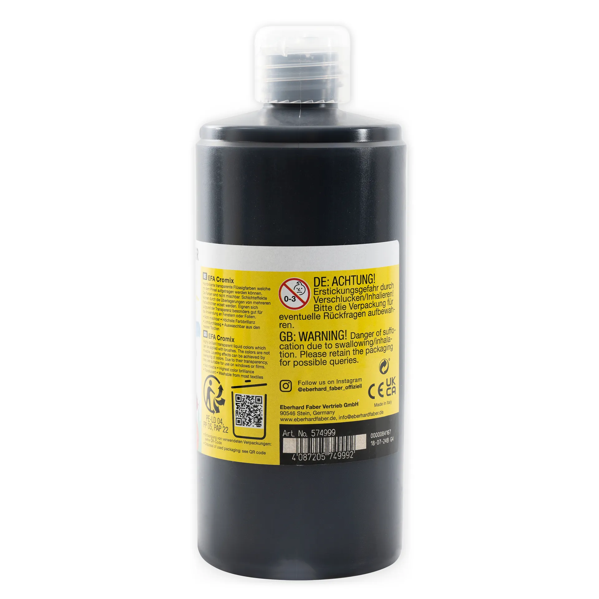 Eberhard Faber Cromix Transparentfarbe, 500 ml