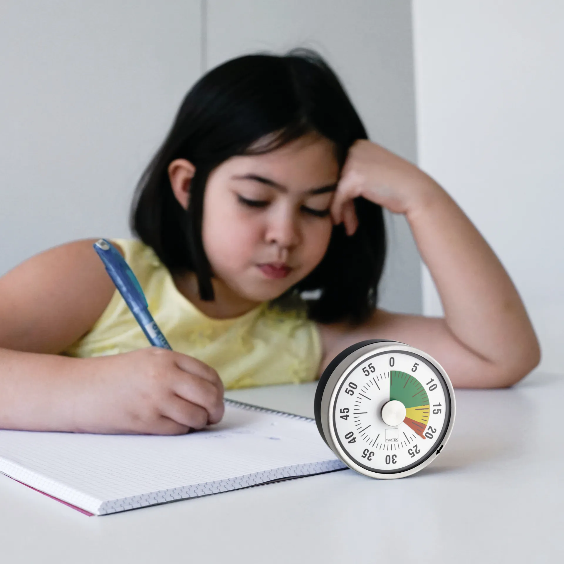 Timer automatique, compact et magnétique, disque tricolore