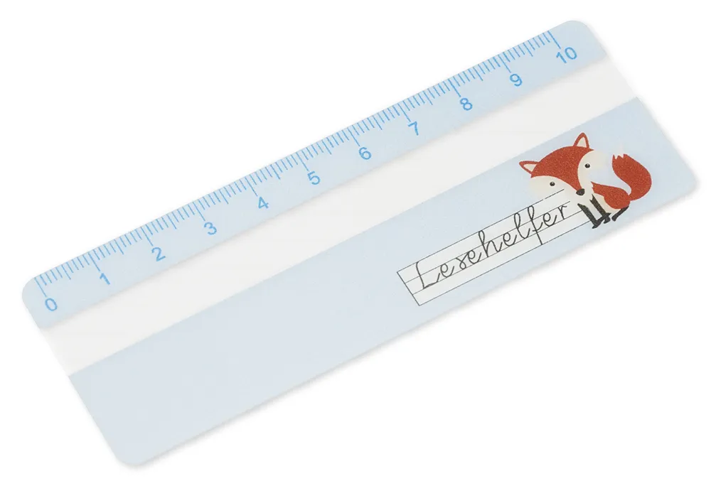 Set Folienstreifen "Lesehilfe", 6-tlg., ca. 110 x 40 mm