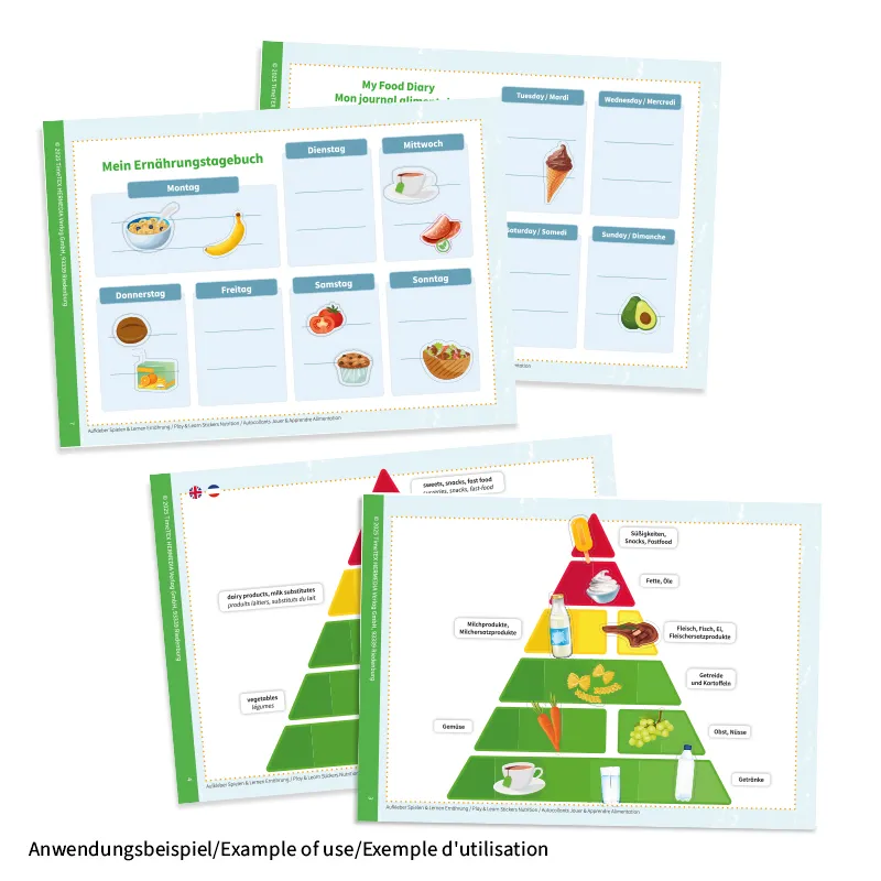 Stickers "Voeding", 206-delig