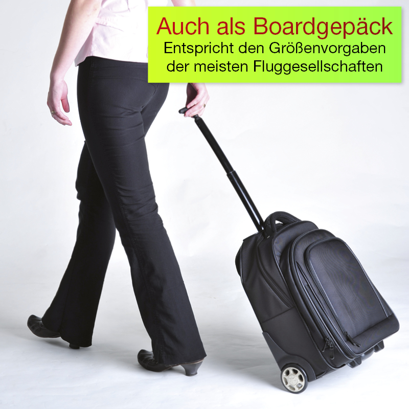 TimeTEX Rucksack-Trolley "Bimobil II", blau, Nylongewebe II./SO