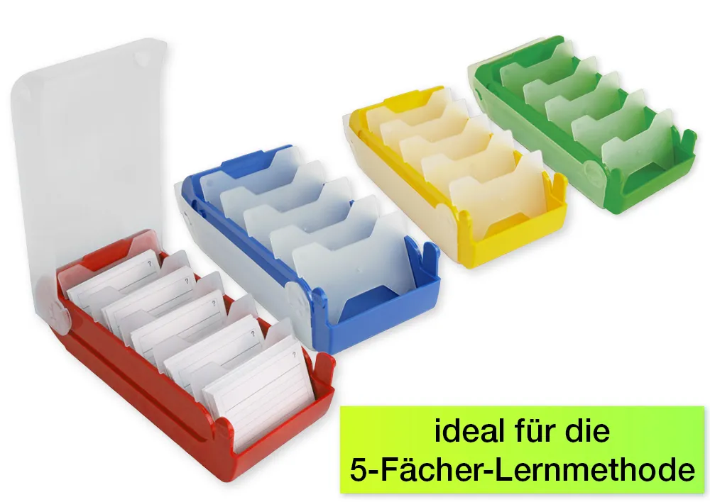 Karteikasten für A8 Kunststoff