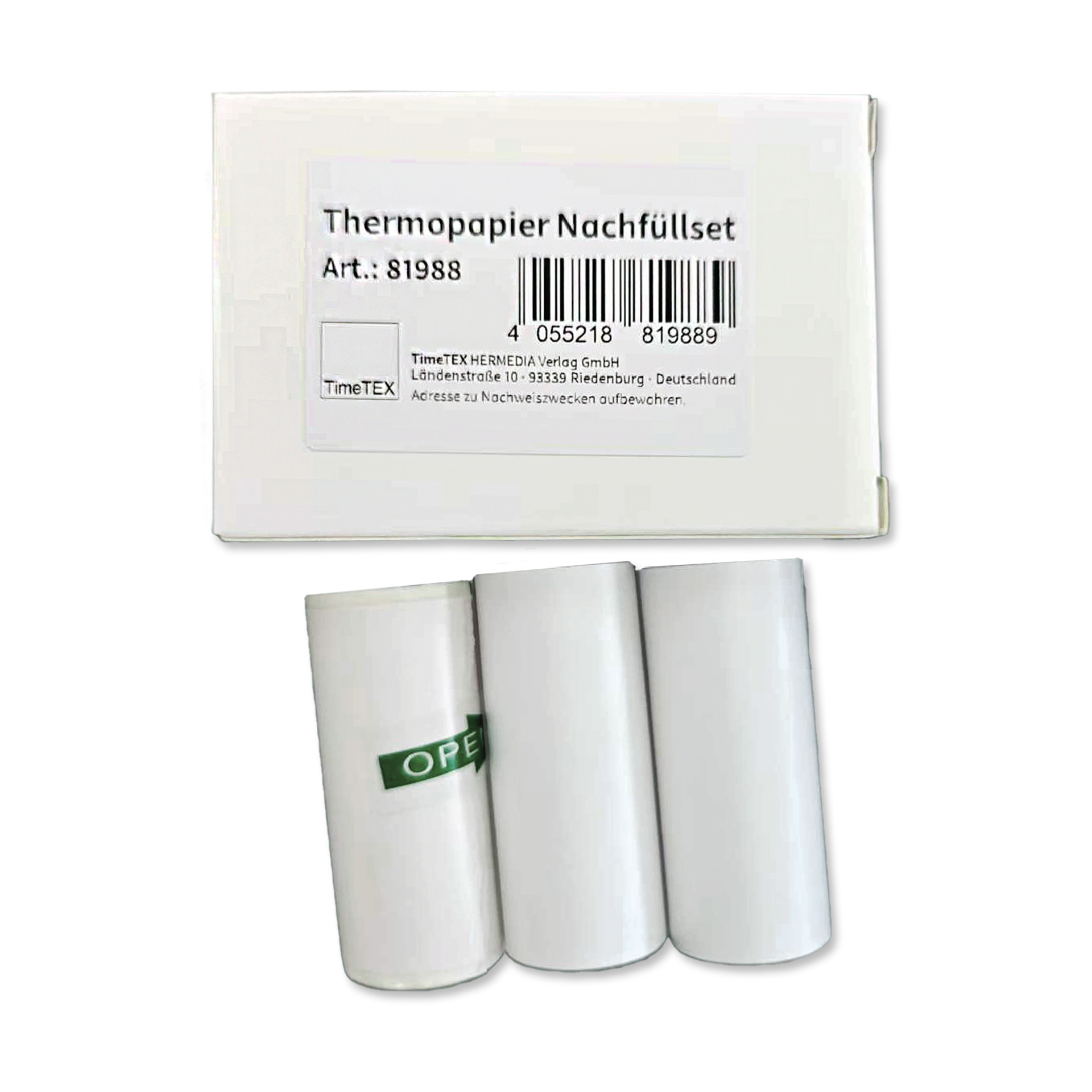 Nachfüll-Set Thermopapier für Sofortbild-Kamera, 3 Stück Nachfüll-Set Thermopapier für Sofortbild-Kamera, 3 Stück