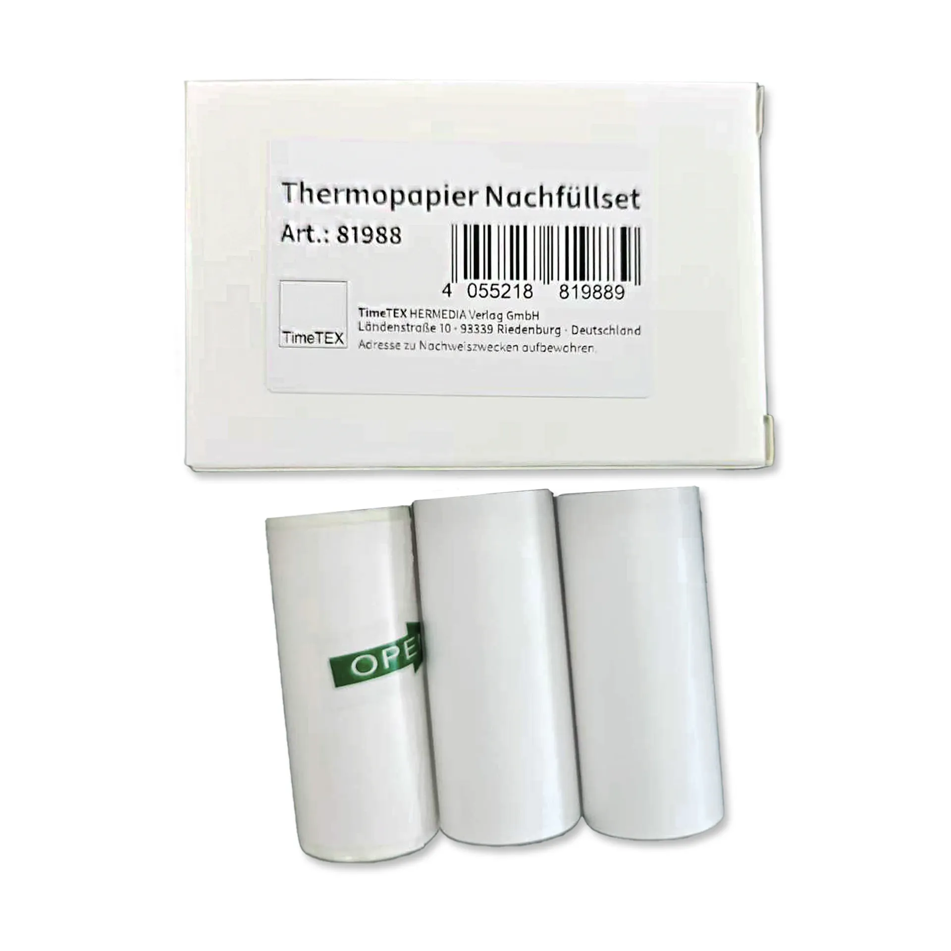 Nachfüll-Set Thermopapier für Sofortbild-Kamera, 3 Stück Nachfüll-Set Thermopapier für Sofortbild-Kamera, 3 Stück