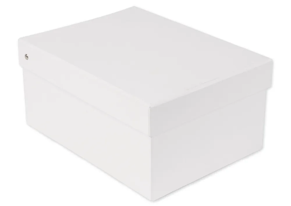 Kaartenbakjes van karton, wit, 3 verschillende groottes, met klapdeksel Kaartenbakjes van karton, wit, 3 verschillende groottes, met klapdeksel