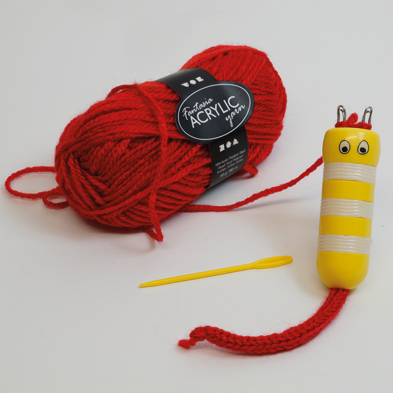 Strickliesel "Biene", 3 cm ø