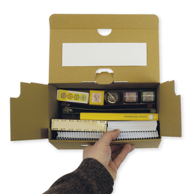 Pudełko indeksowe na karty Natura A5, karton