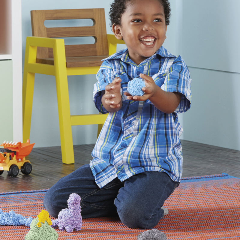 Set Knetperlen, 4 Farben, ca. 20 g