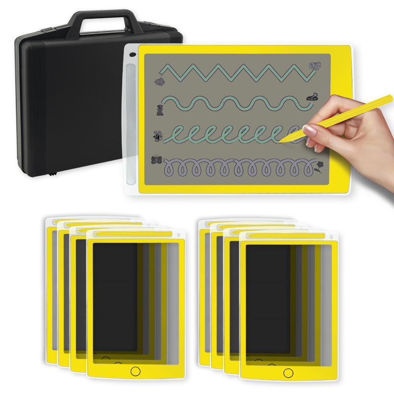 Klassset digitalt skiffer TD "A4-XS", 8 stycken, i ett fodral