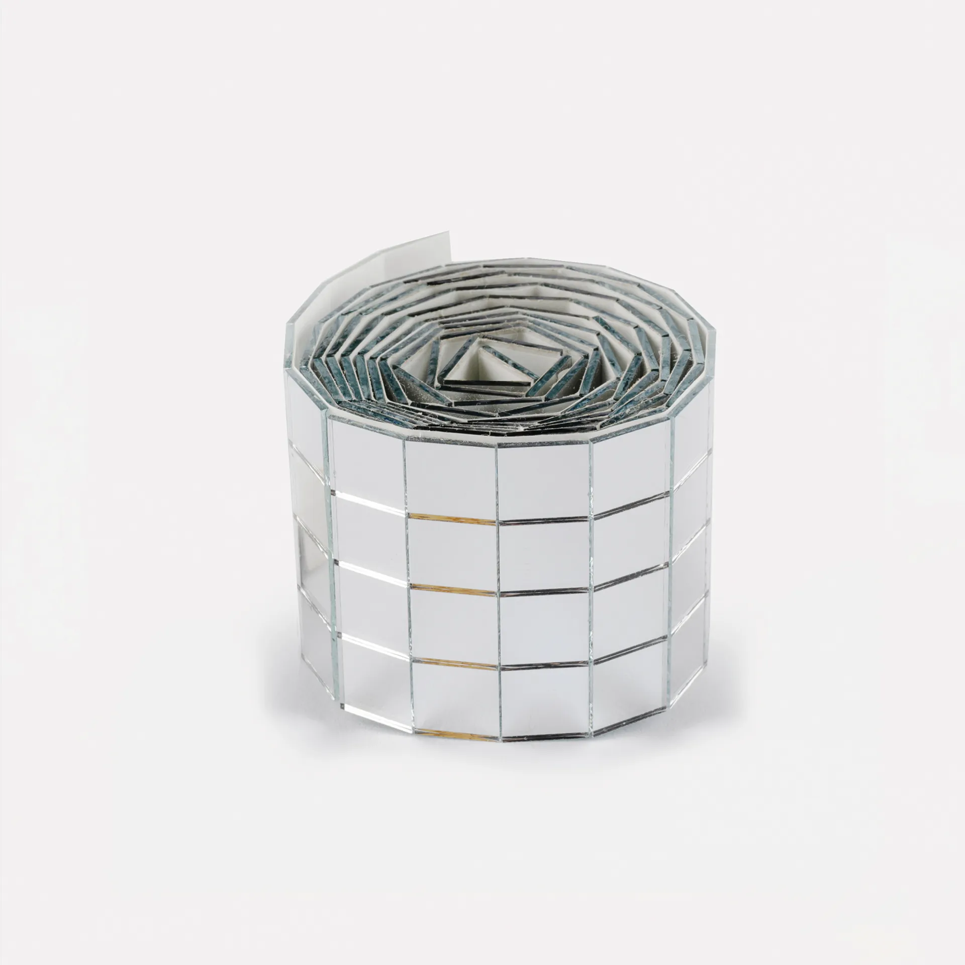 Spiegelsteine Mirror Tile Rolls, 10x10 mm, 800 Stück