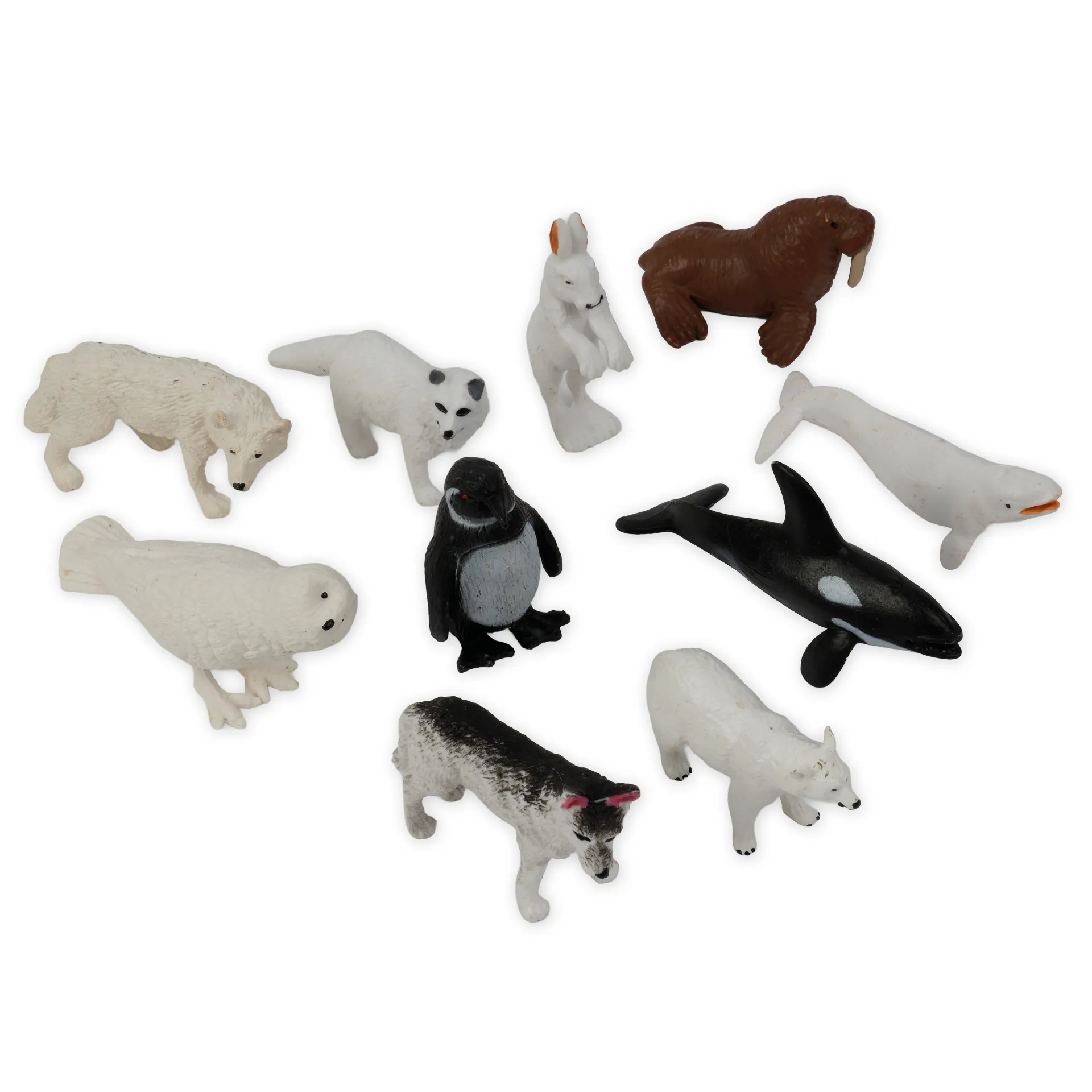 TimeTEX Mini-Polartiere-Set "Montessori Premium"