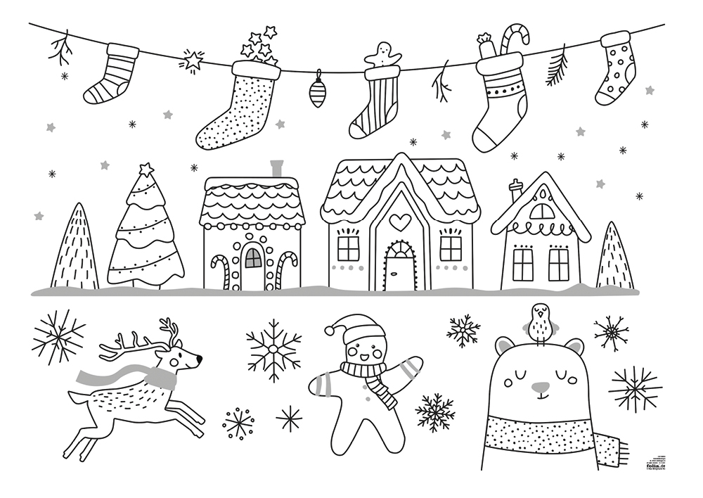 Fensterbilder-Vorlagen "Cosy Winter", 15-tlg. Fensterbilder-Vorlagen "Cosy Winter", 15-tlg.