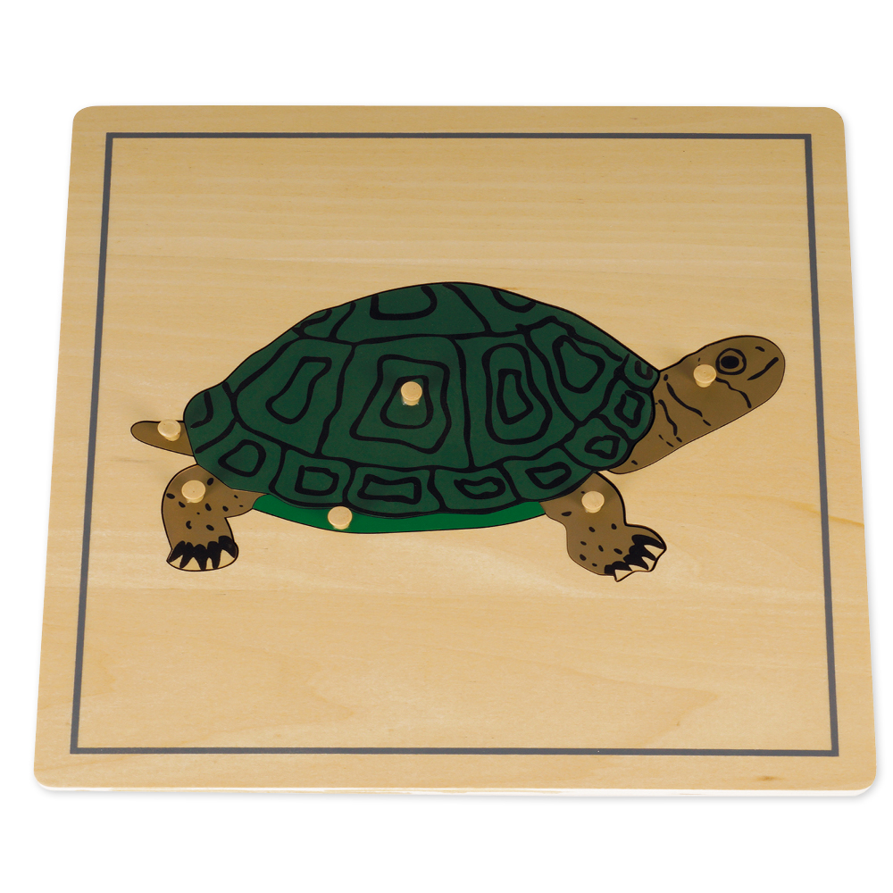 Hagemann TimeTEX Puzzle Schildkröte "Montessori Premium"
