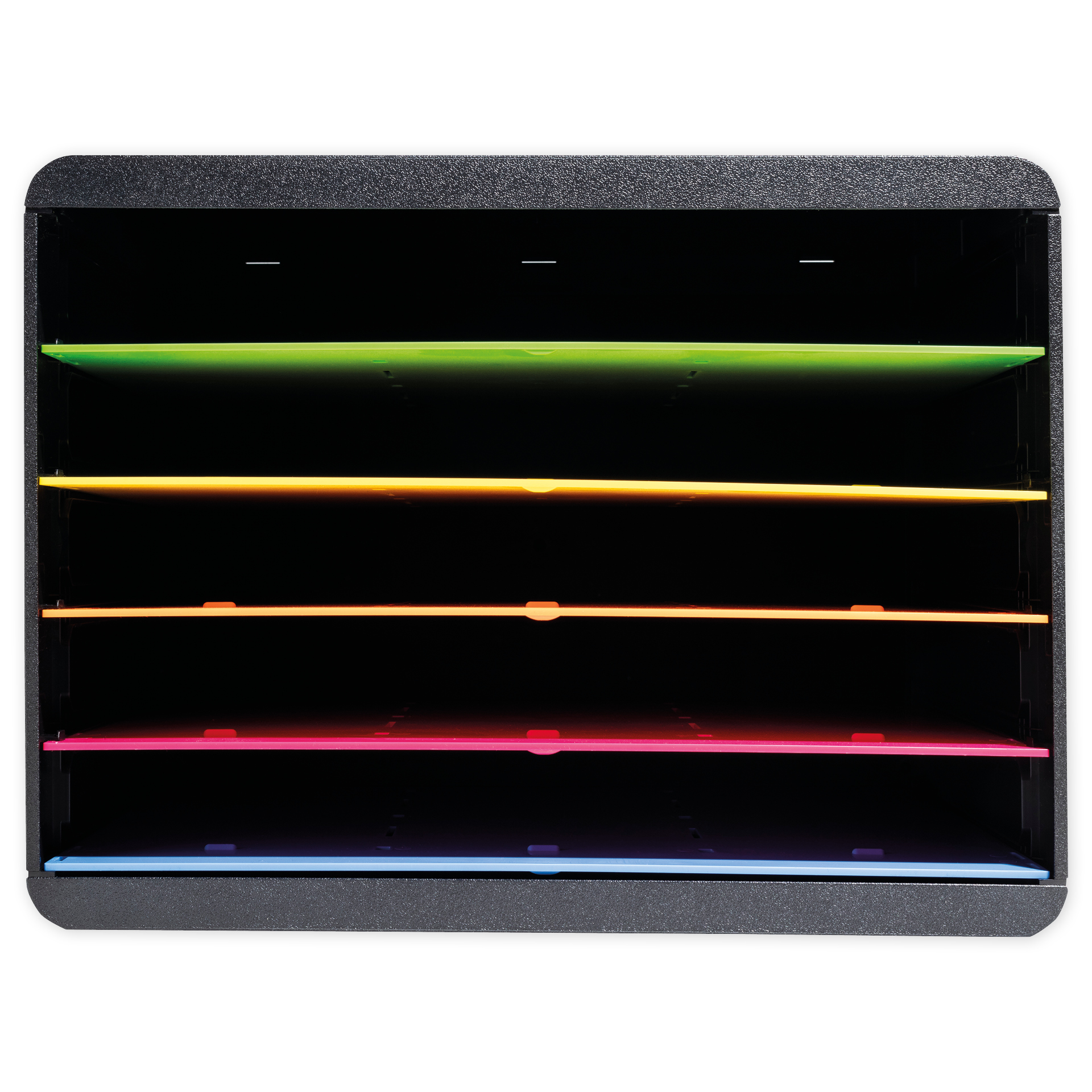 Ablagebox A4 "Regenbogen", Kunststoff mit 5 Fächer