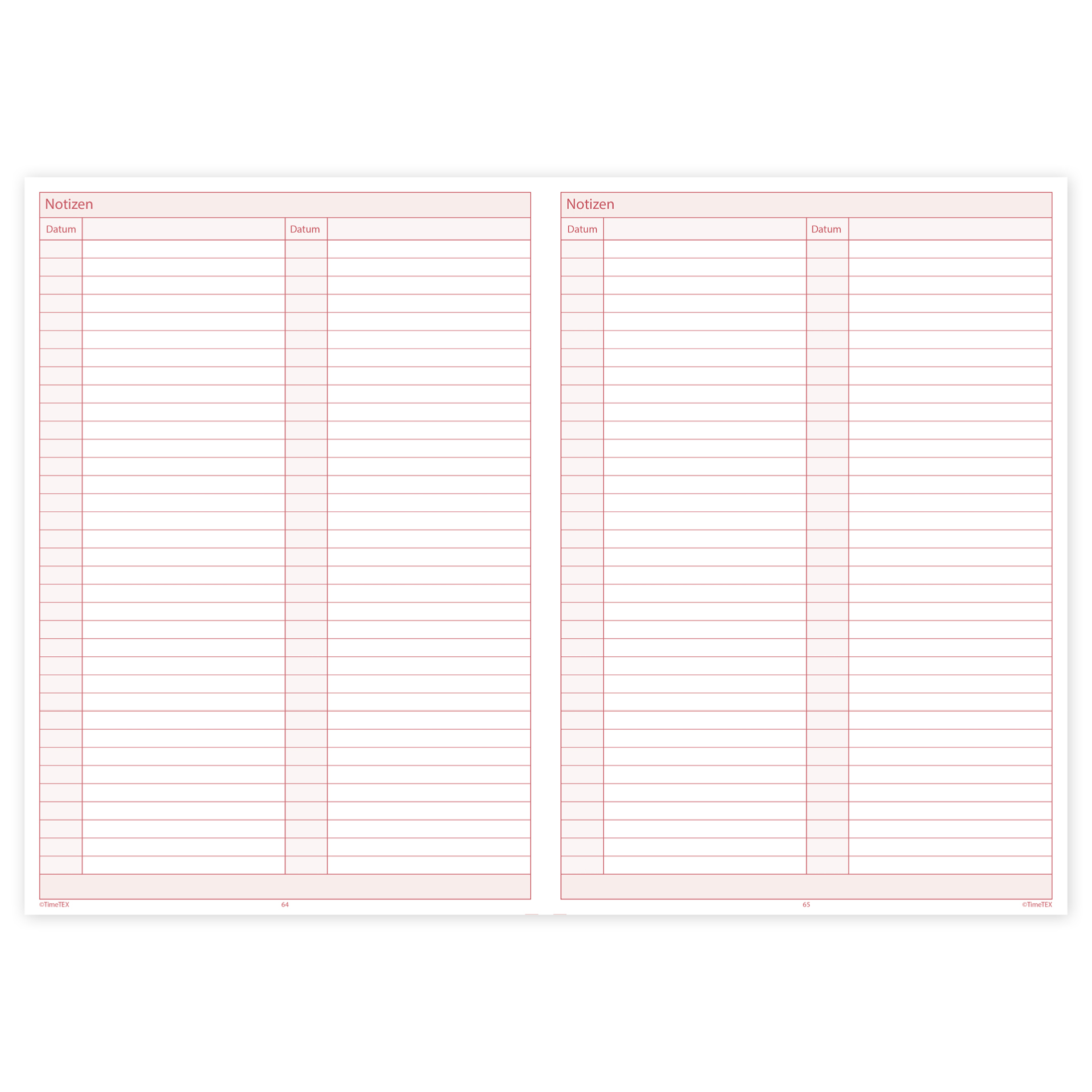 TimeTEX Heft Klassen-Beobachtung A4, 64 Seiten