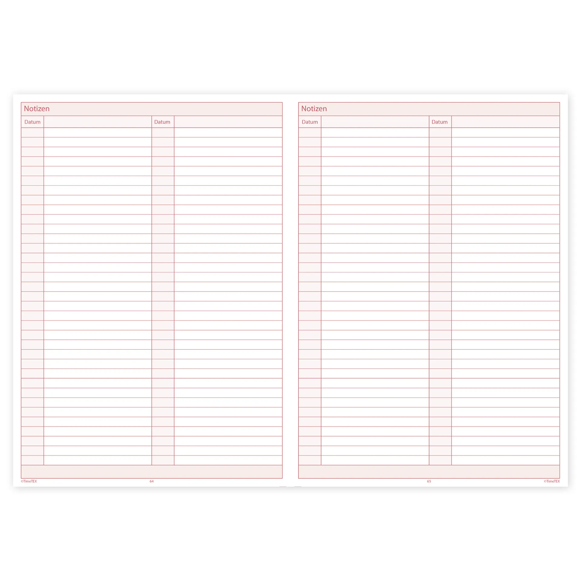 TimeTEX Heft Klassen-Beobachtung A4, 64 Seiten