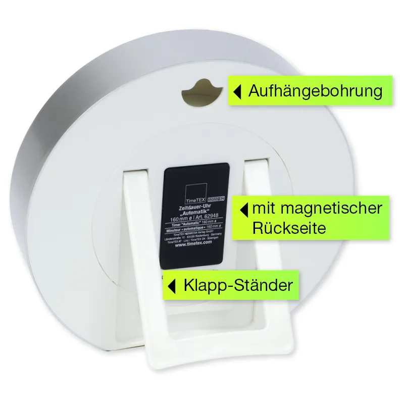 Timer  Time Timer "Automatisk" med utgångssignal