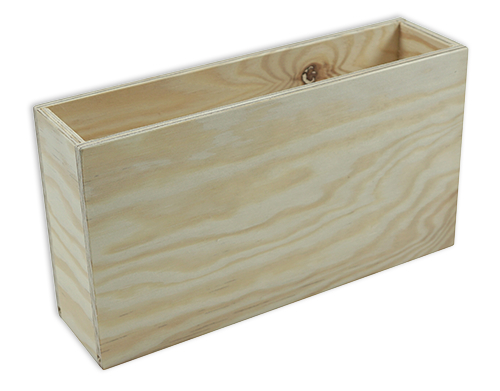 Hagemann Karteikasten Petra DIN A5 quer, Kiefernholz