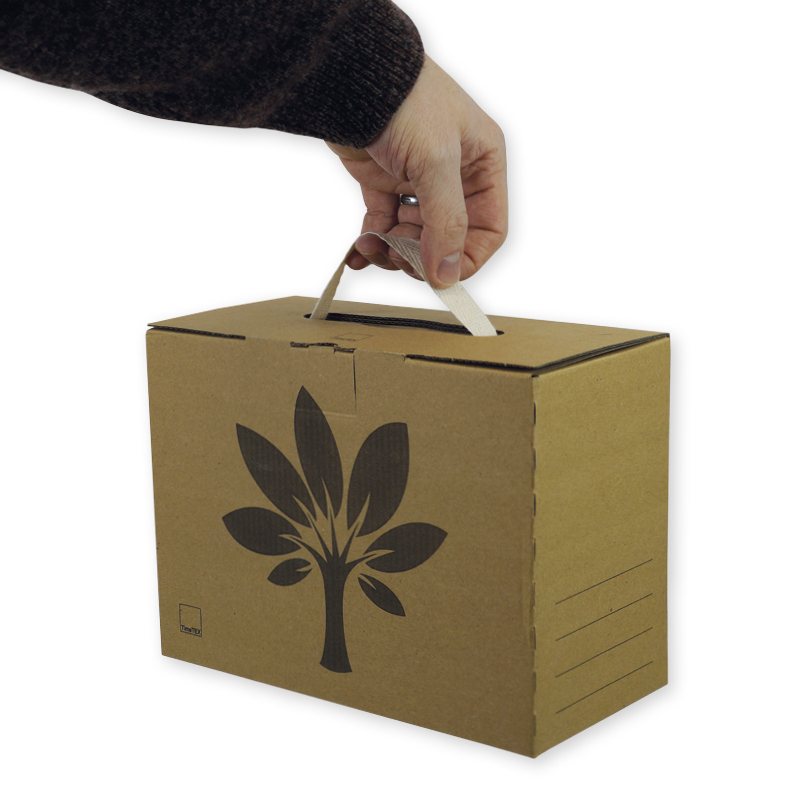 Pudełko indeksowe na karty Natura A5, karton