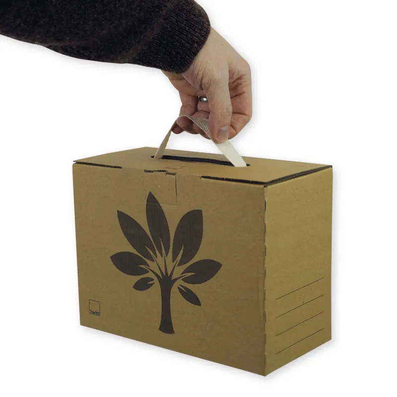 Natura kort arkivæske A5, lavet af pap