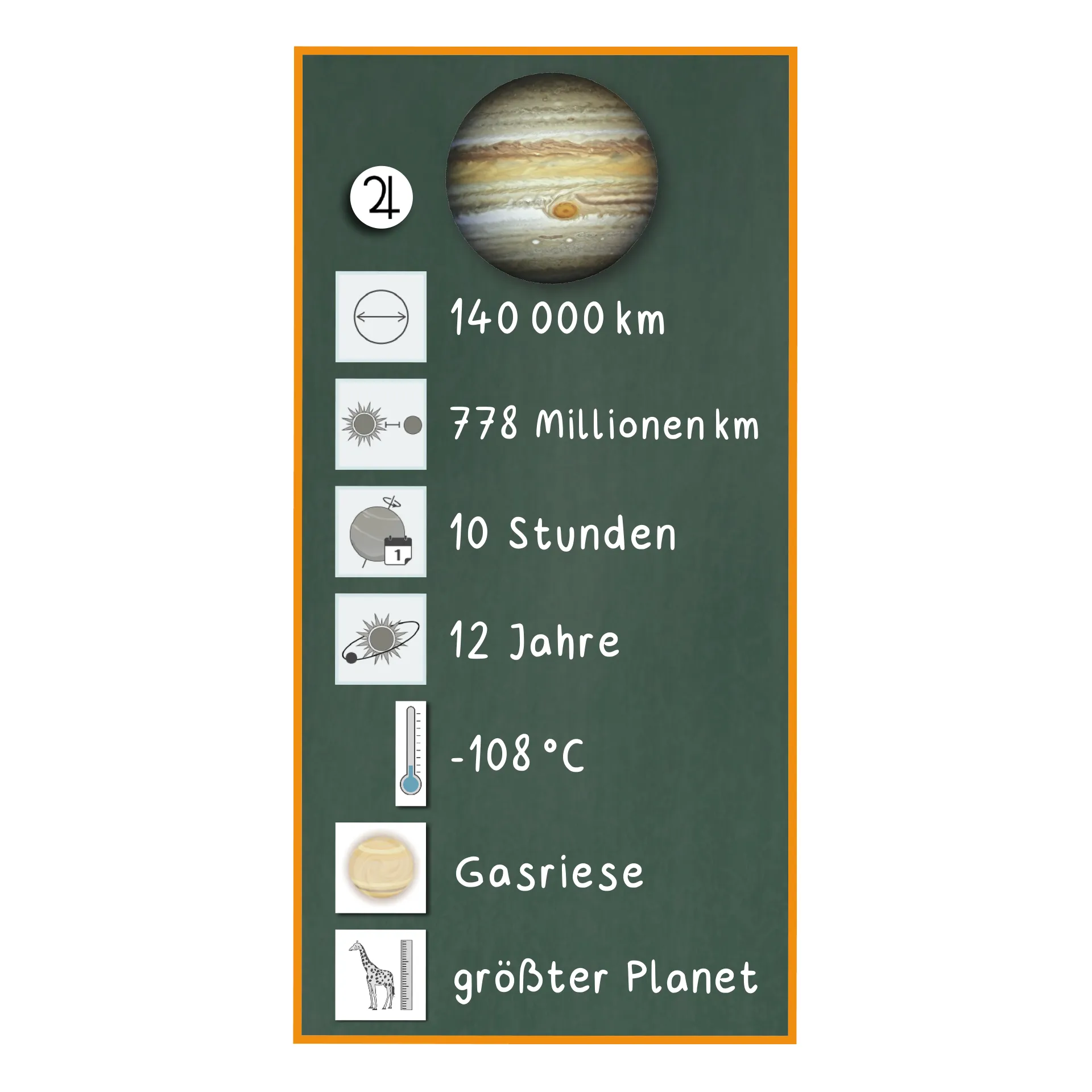 Planeten und Sonnensystem, magnetisch, 73-tlg.