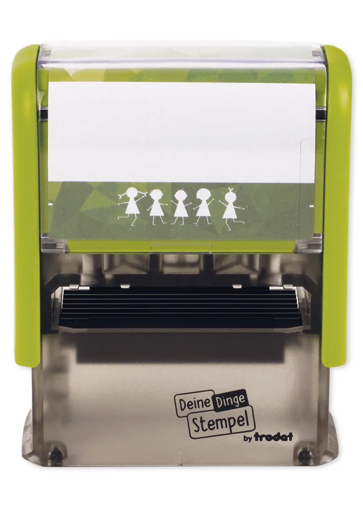 Individual-Stempel "Deine Dinge", rechteckig 40x15mm