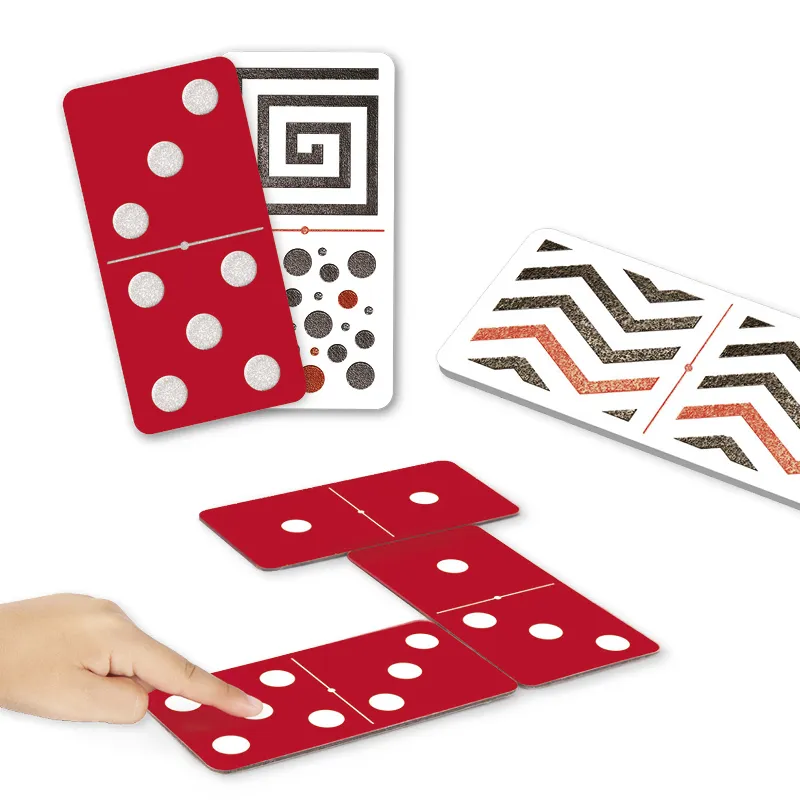 Domino "visuell und taktil", 28-tlg.