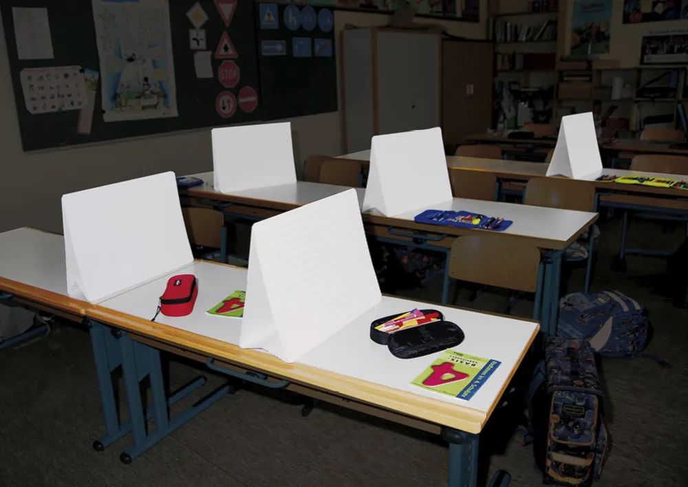 Clausura-Koffer gefüllt für Klassensatz 