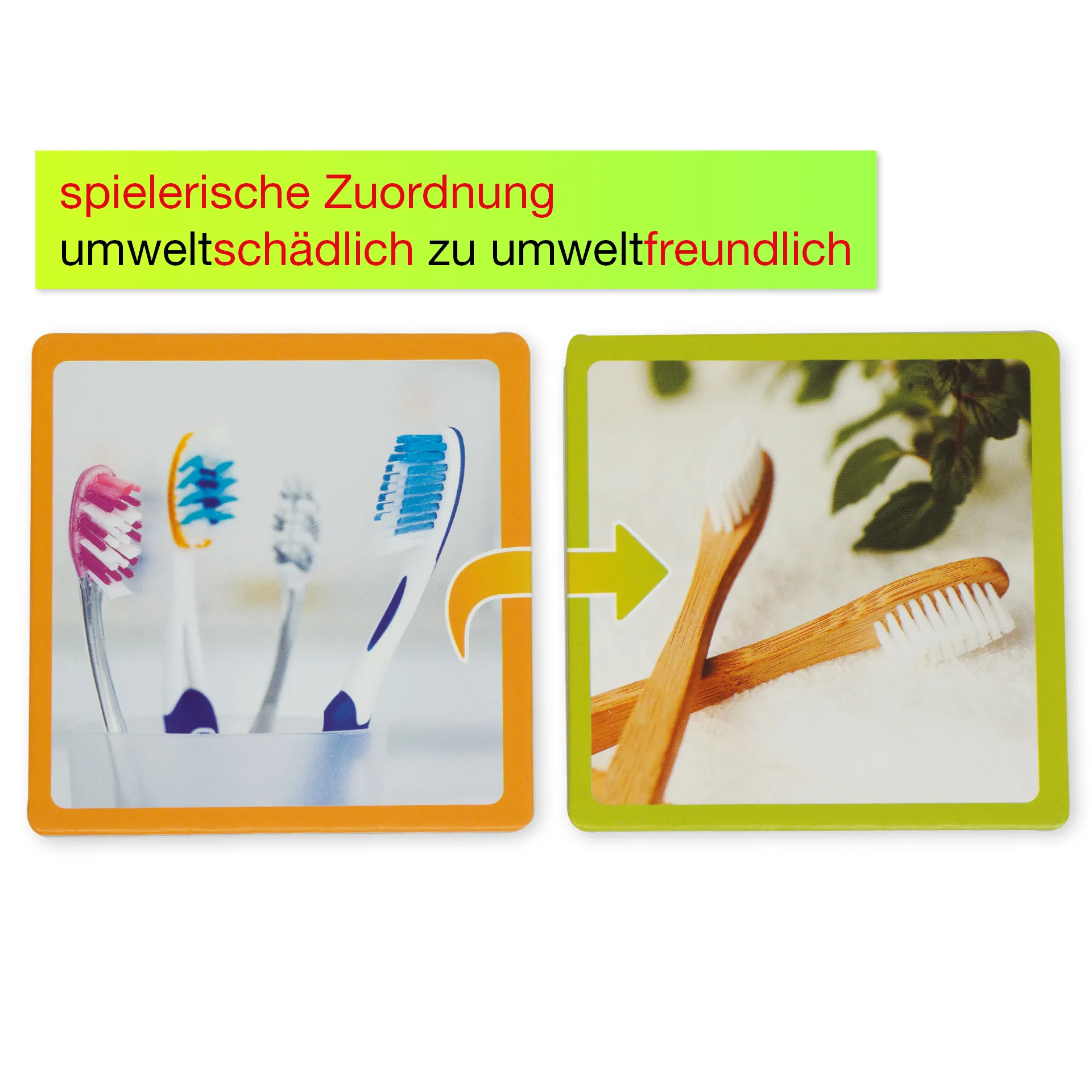 Wissens-Spiel "Nachhaltigkeit - für eine bessere Welt", 34-tlg. in Box