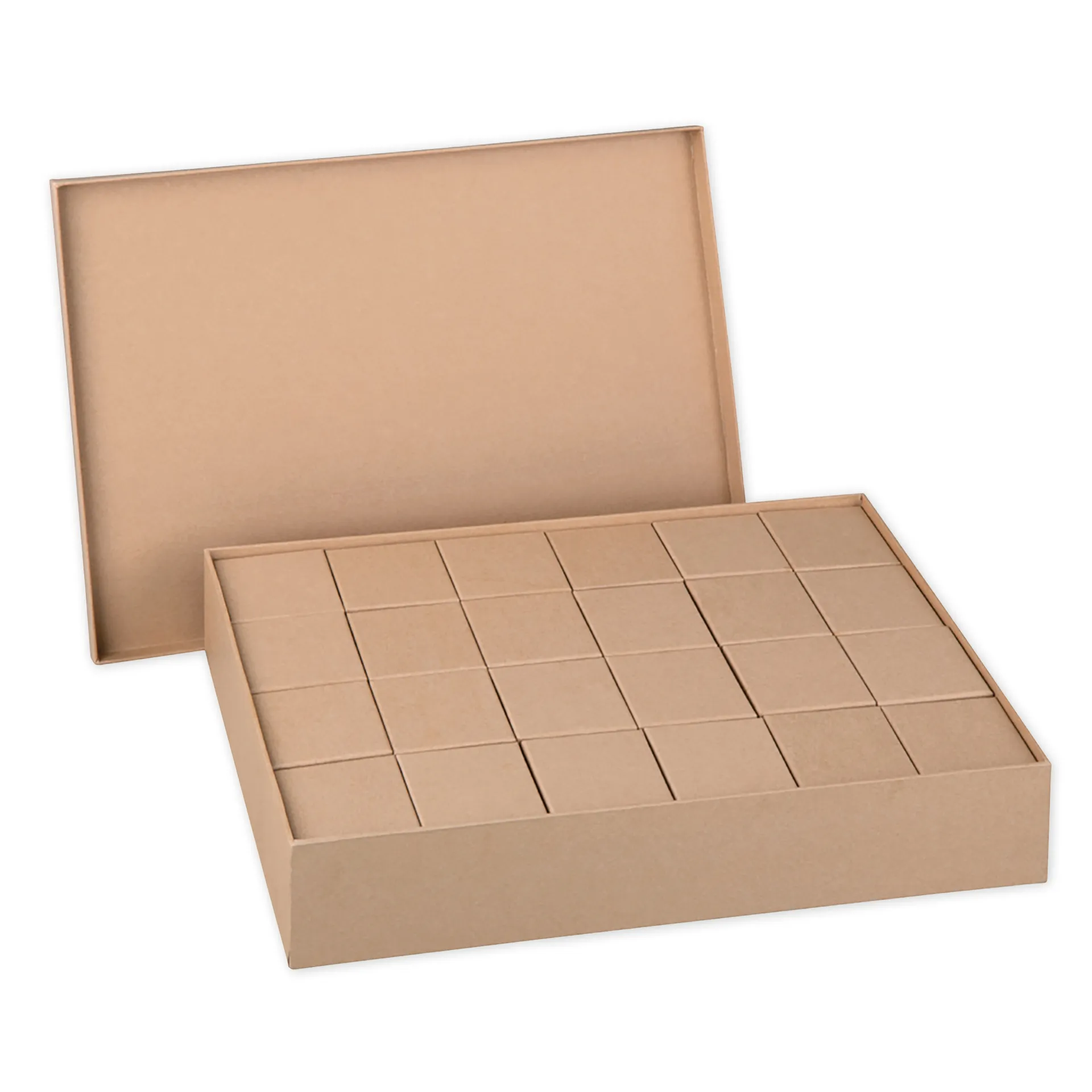 Set Pappmaché Boxen zum Selbstgestalten, 25-tlg.